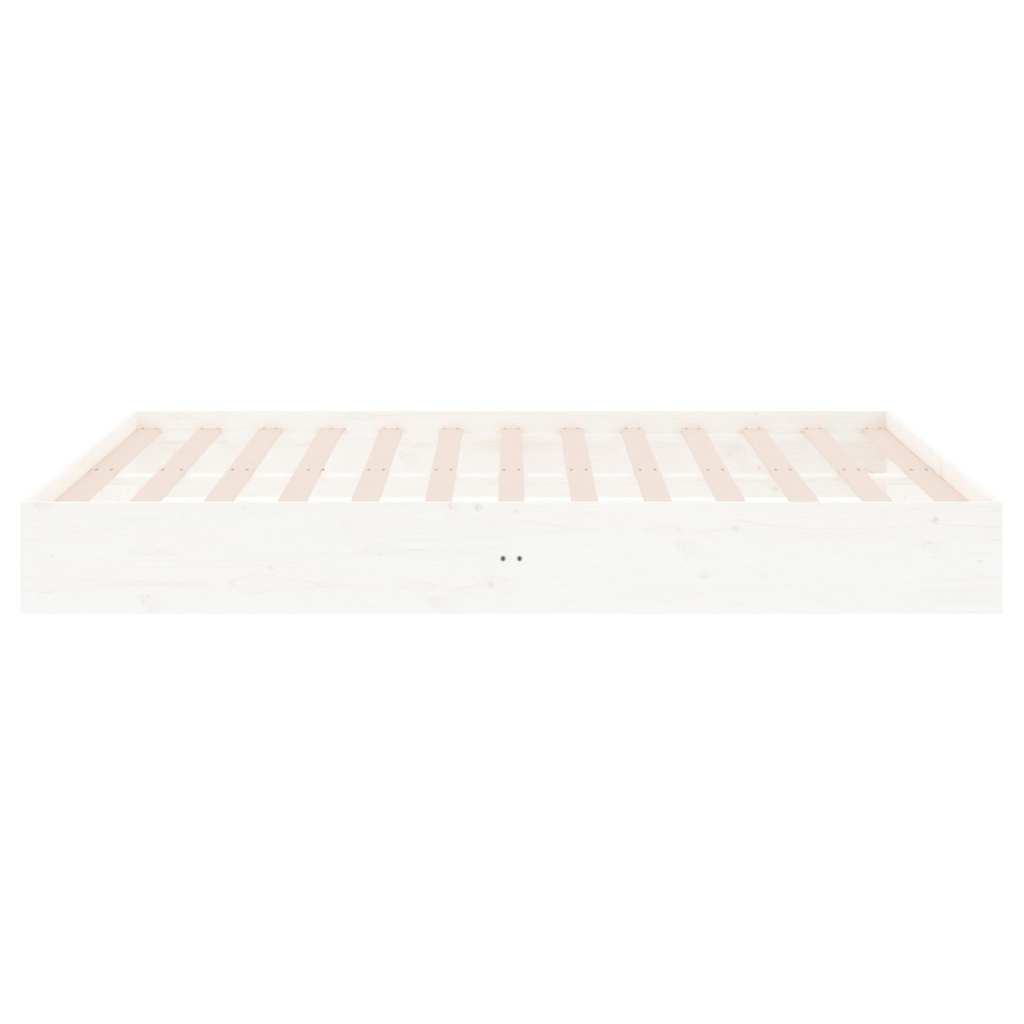 Giroletto Bianco in Legno Massello 120x200 cm