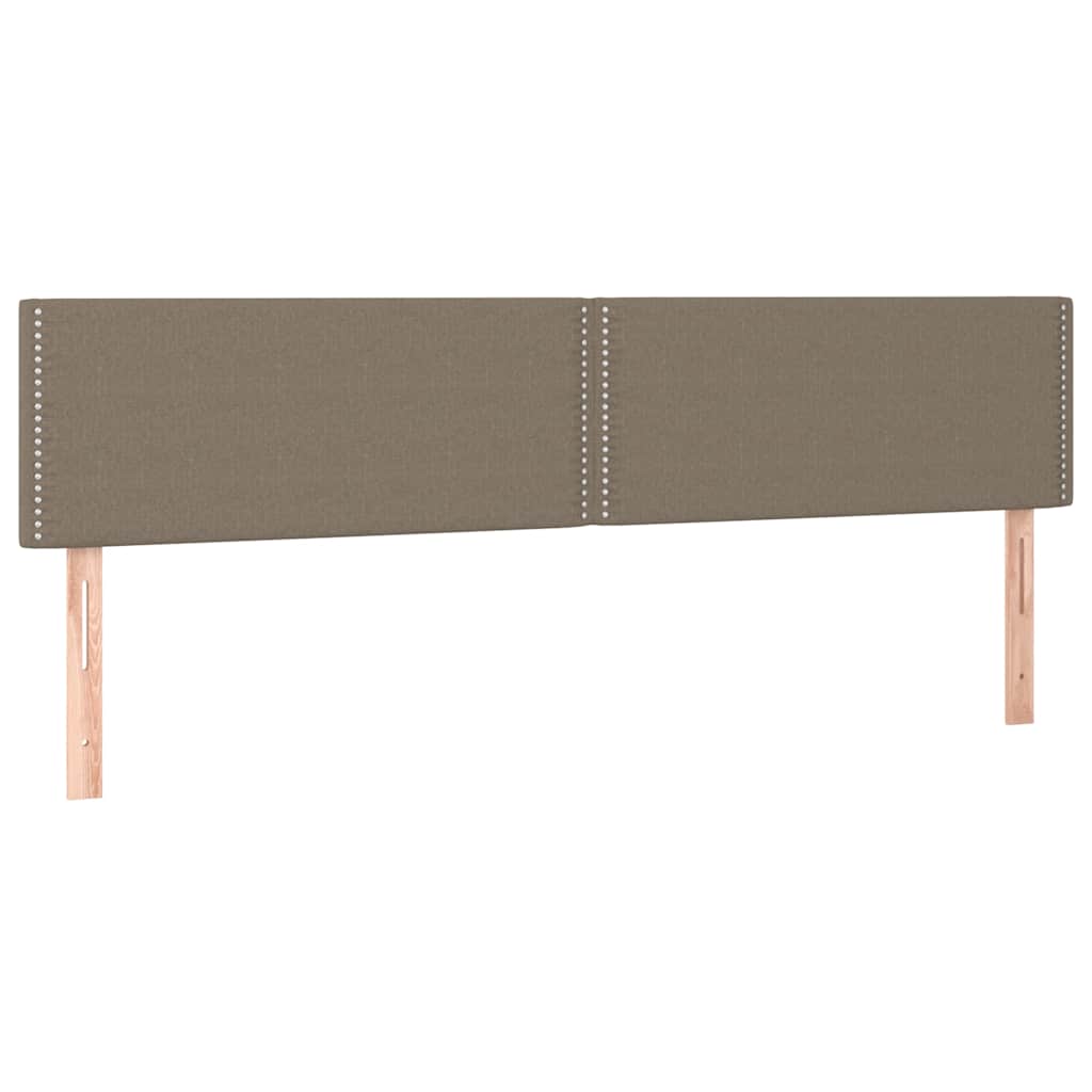 Testiera Tortora 180x5x78/88 cm in Tessuto