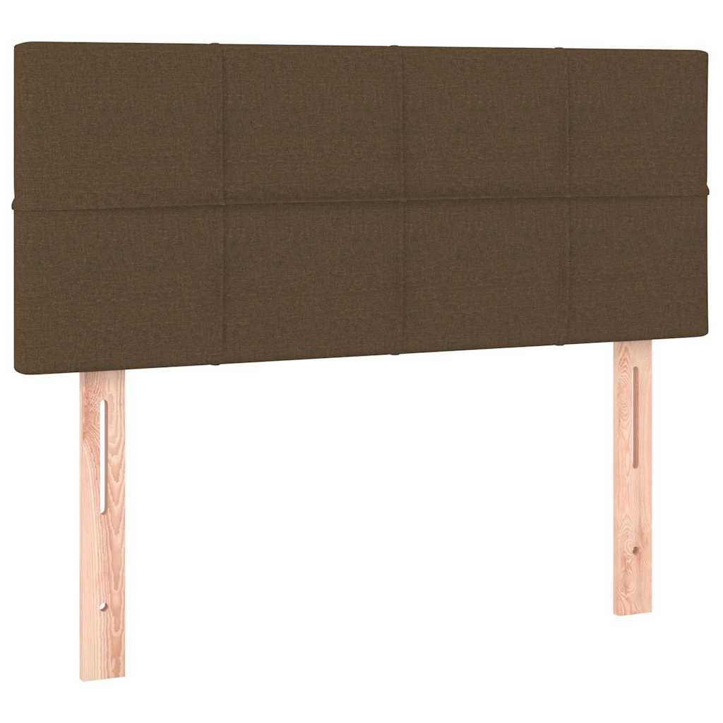Testiera Marrone Scuro 80x5x78/88 cm in Tessuto