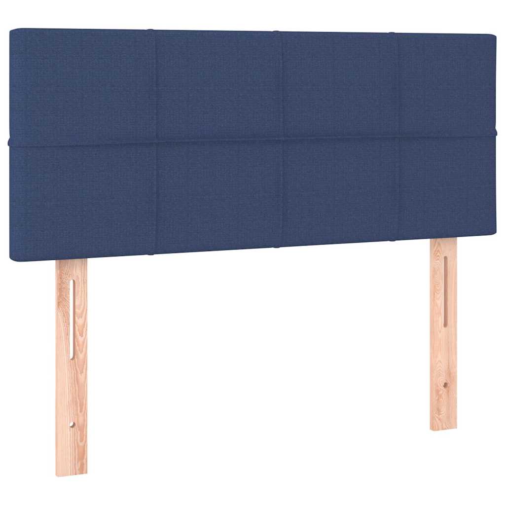 Testiera Blu 80x5x78/88 cm in Tessuto