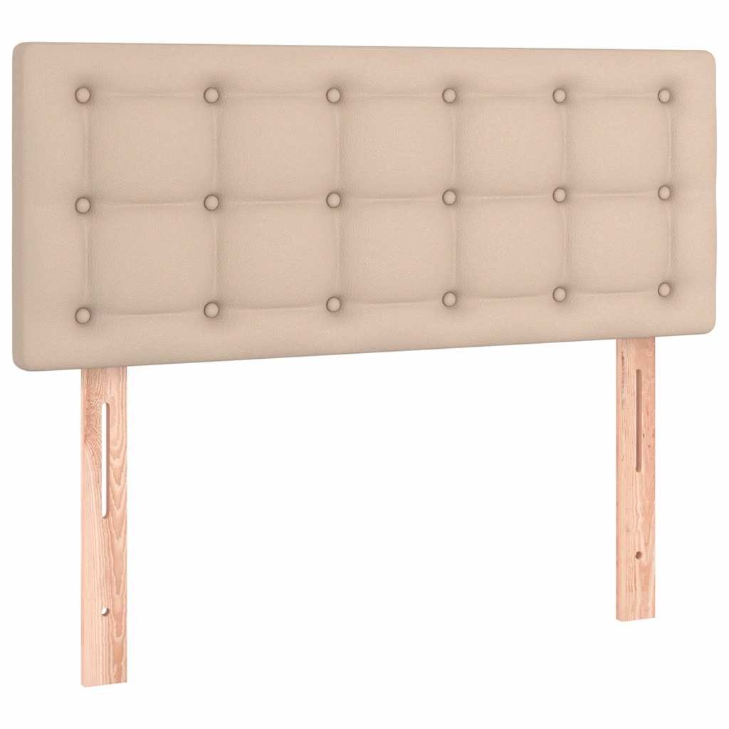 Testiera Cappuccino 90x5x78/88 cm in Similpelle