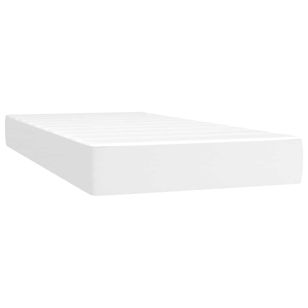 Materasso a Molle Insacchettate Media Bianco 90x190x20 cm