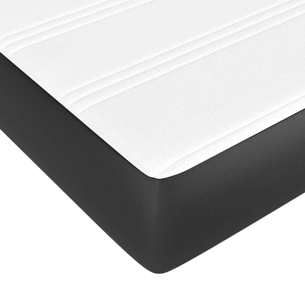 Materasso a Molle Insacchettate Media Nero 90x200x20 cm