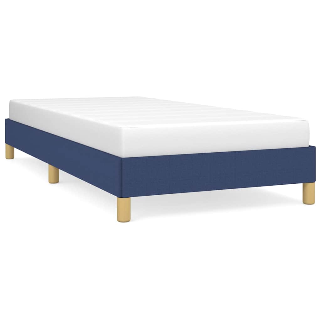 Giroletto senza Materasso Blu 90x190 cm in Tessuto