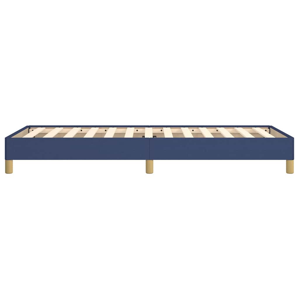 Giroletto senza Materasso Blu 90x190 cm in Tessuto