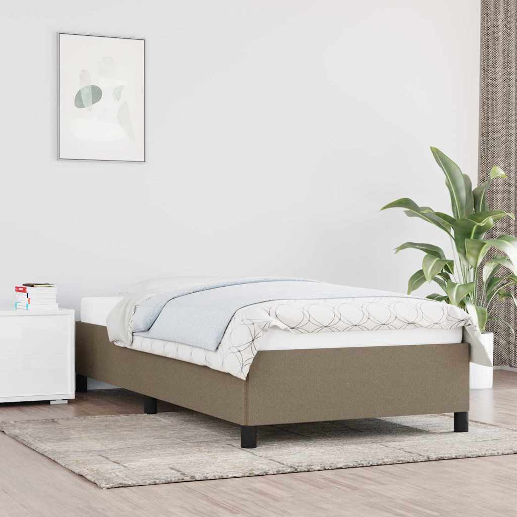 Giroletto senza Materasso Tortora 80x200 cm Tessuto