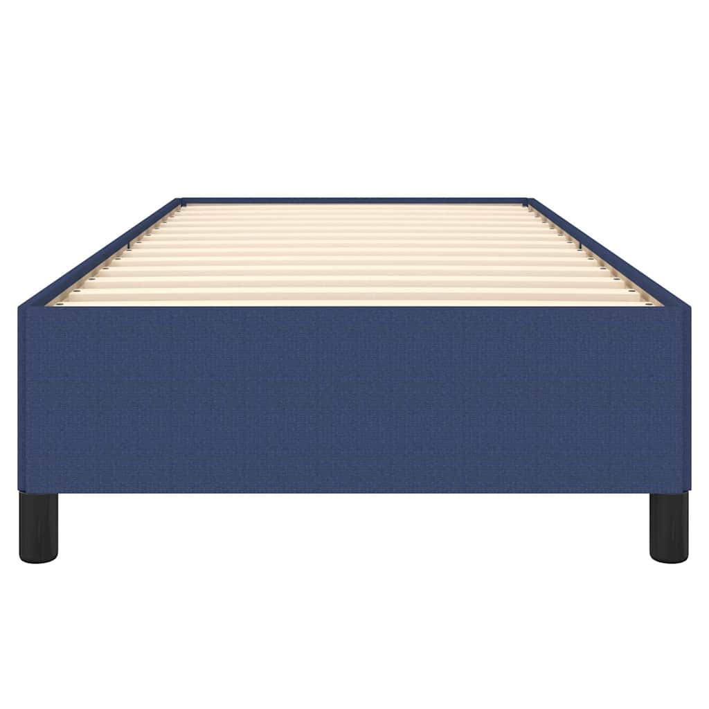 Giroletto senza Materasso Blu 80x200 cm in Tessuto