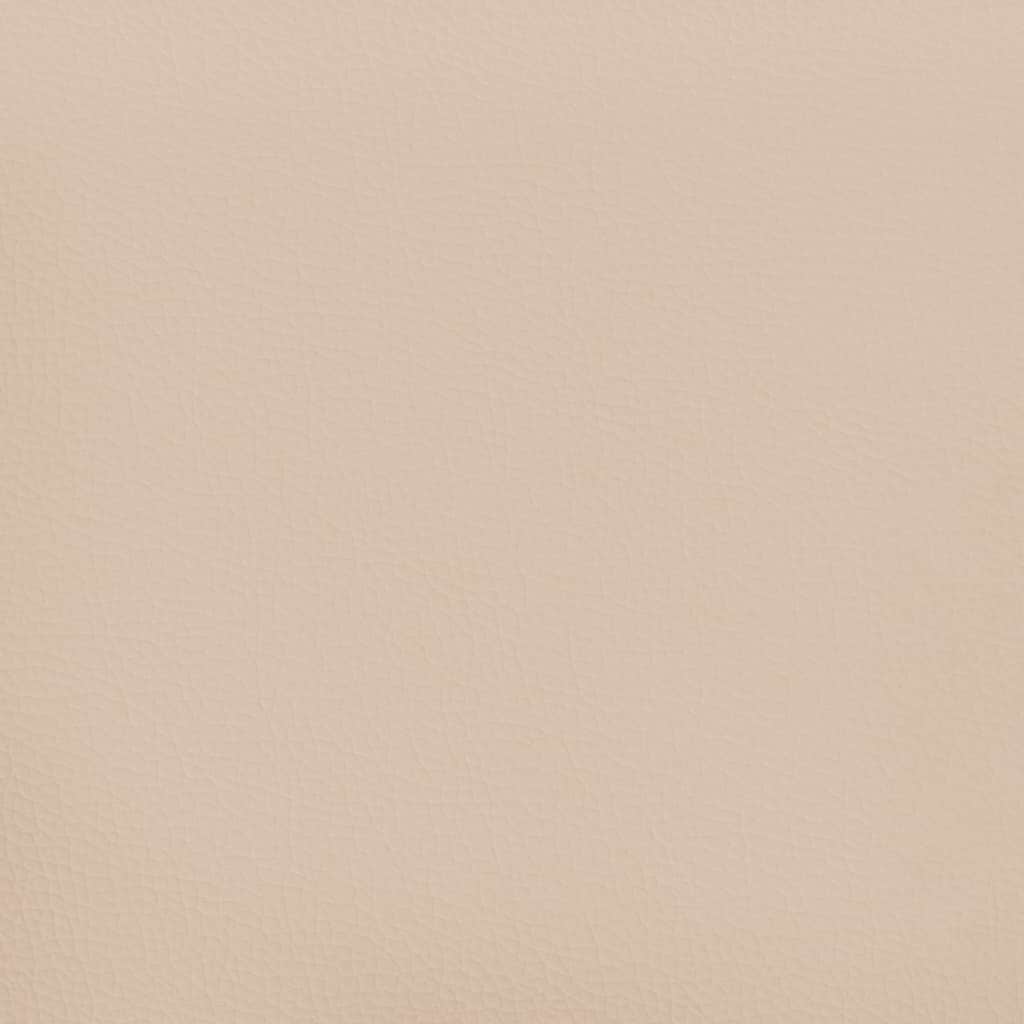 Testiera Cappuccino 200x5x118/128 cm in Similpelle