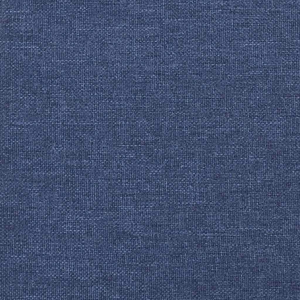 Testiera Blu 144x5x118/128 cm Tessuto