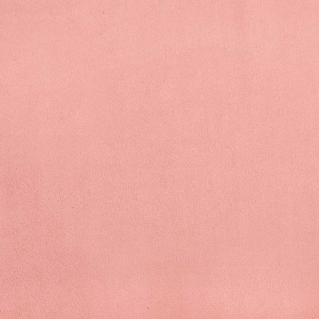 Testiera Rosa 90x5x118/128 cm Velluto