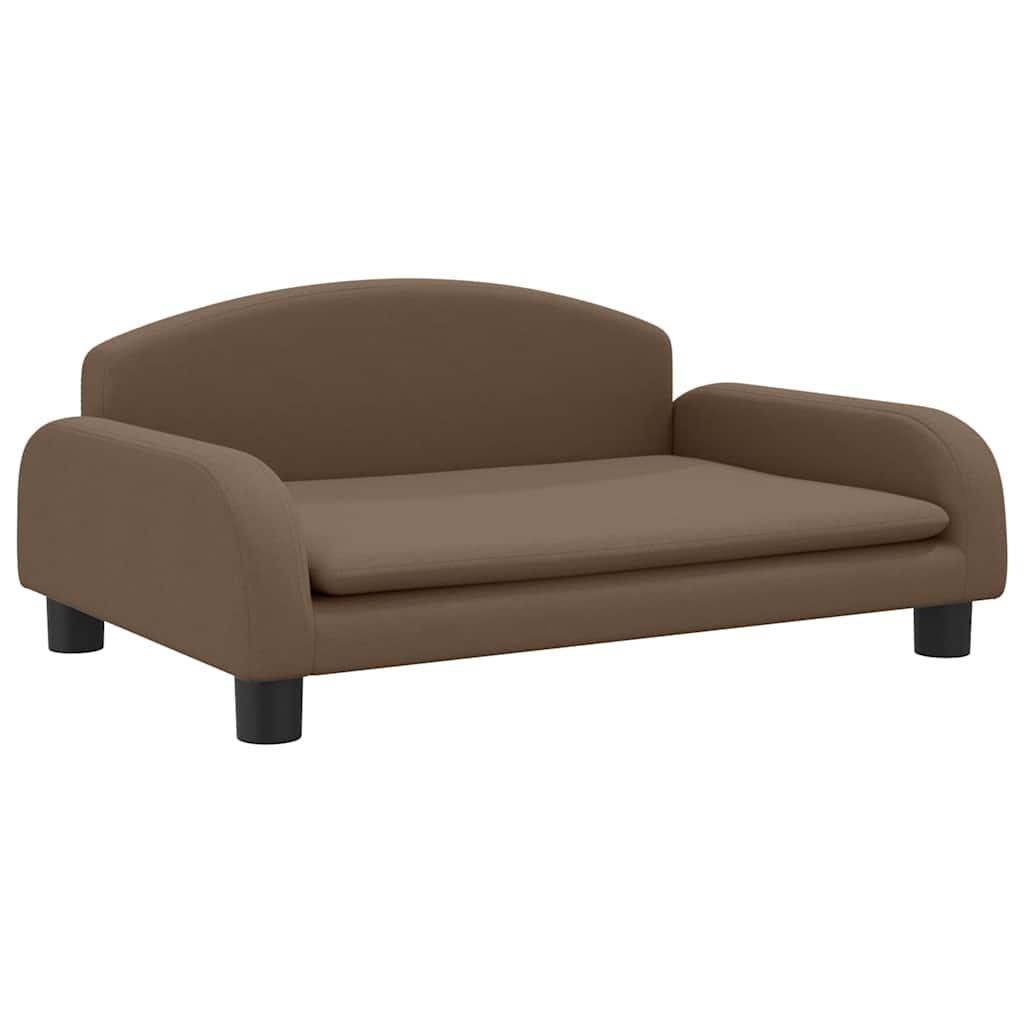 Divano per Bambini Marrone 70x45x30 cm in Tessuto