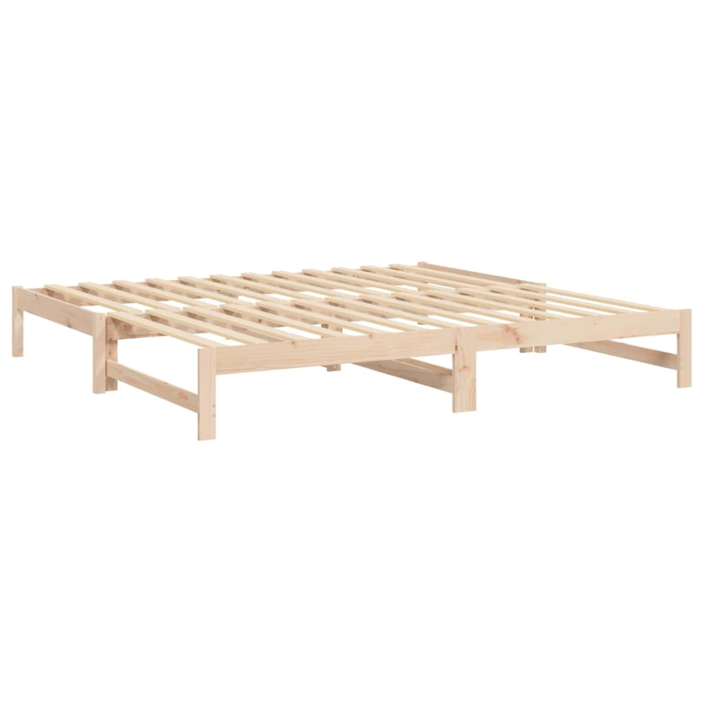 Dormeuse Estraibile 80x200 cm in Legno Massello di Pino