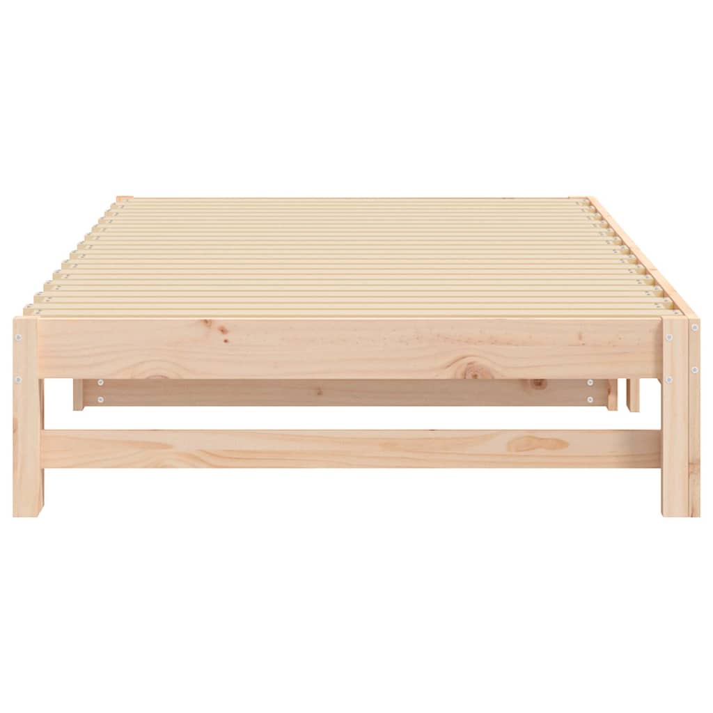 Dormeuse Estraibile 80x200 cm in Legno Massello di Pino