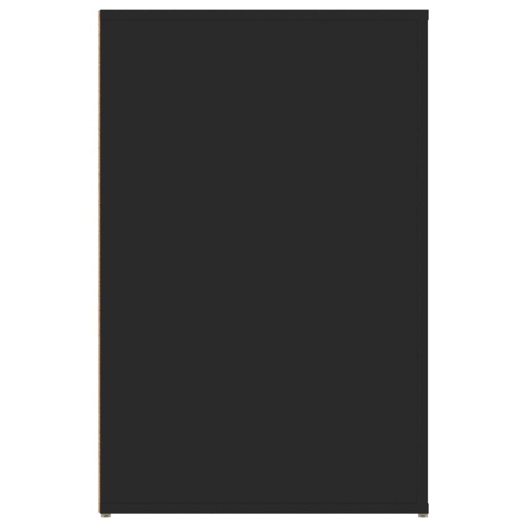 Scrivania Nero 100x49x75 cm in Legno Multistrato