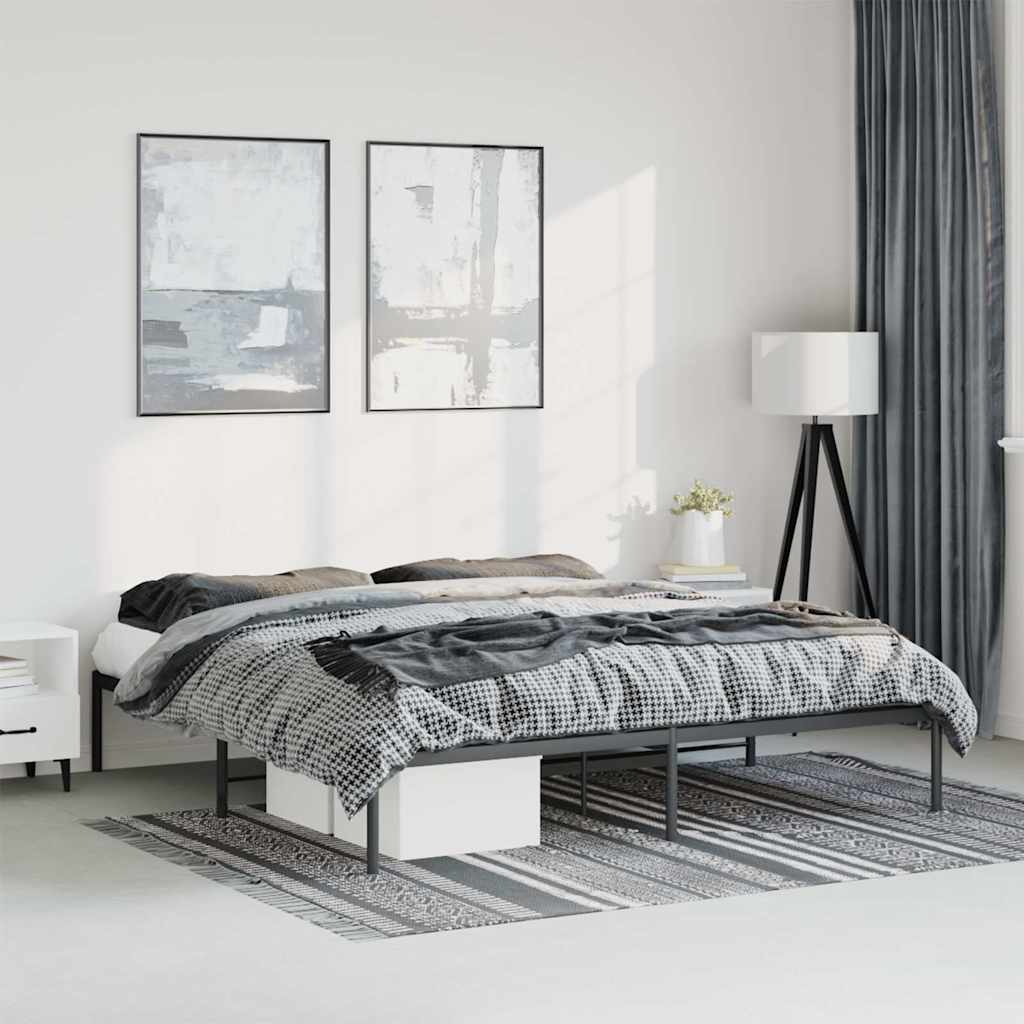 Giroletto in Metallo Nero 183x213 cm
