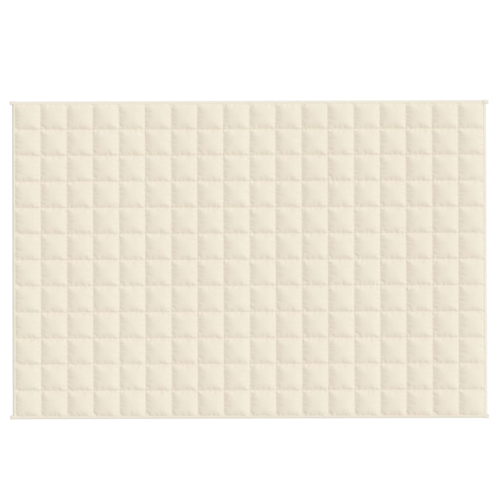 Coperta Ponderata Crema Chiaro 122x183 cm 5 kg Tessuto