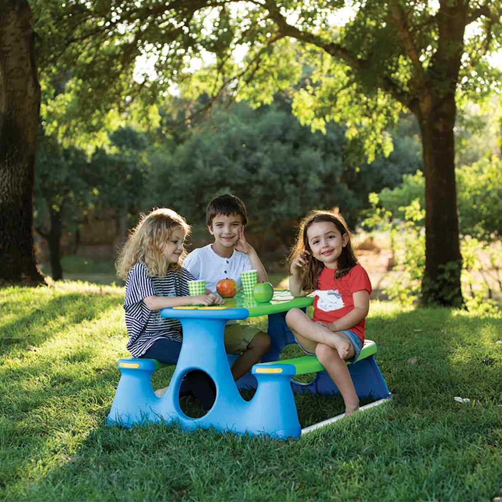 Panca da Picnic per Bambini 89,5x84,5x48 cm in Polipropilene