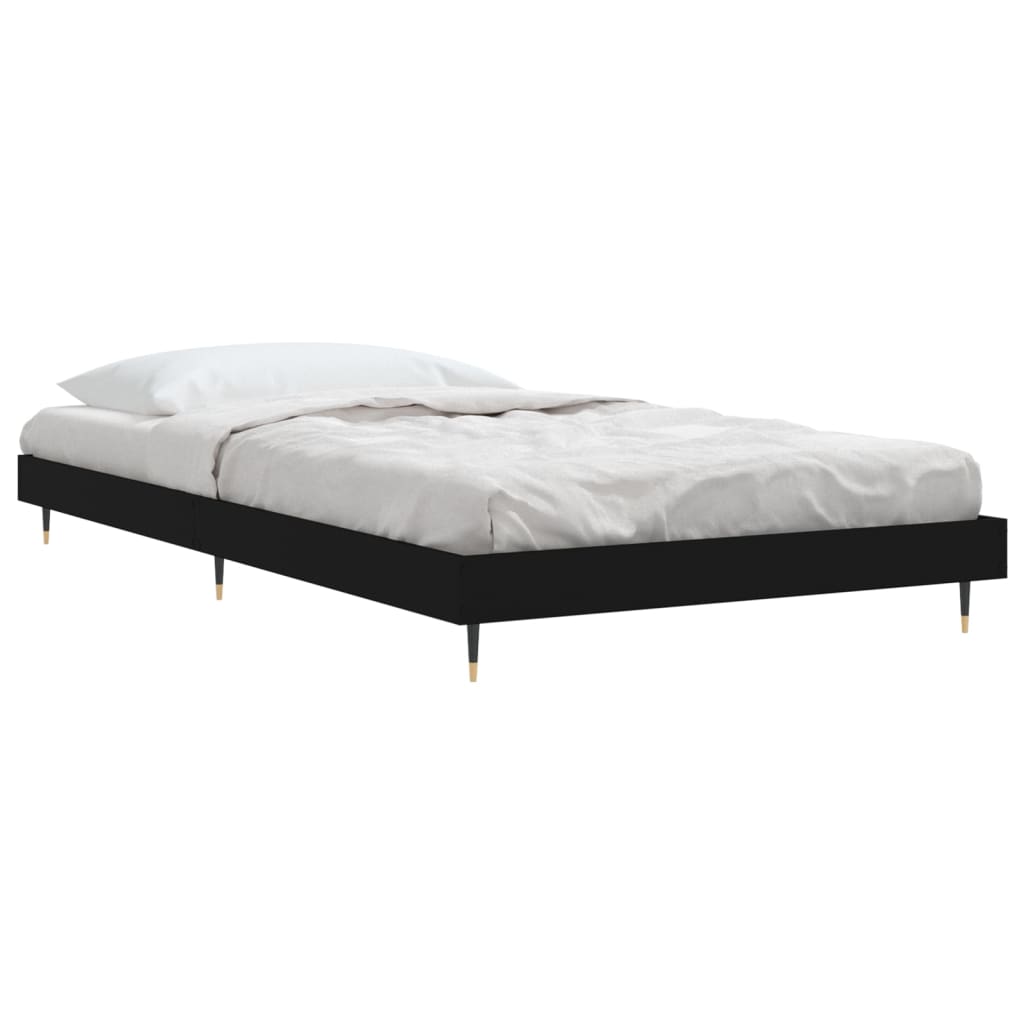 Giroletto Nero 90x200 cm in Legno Multistrato