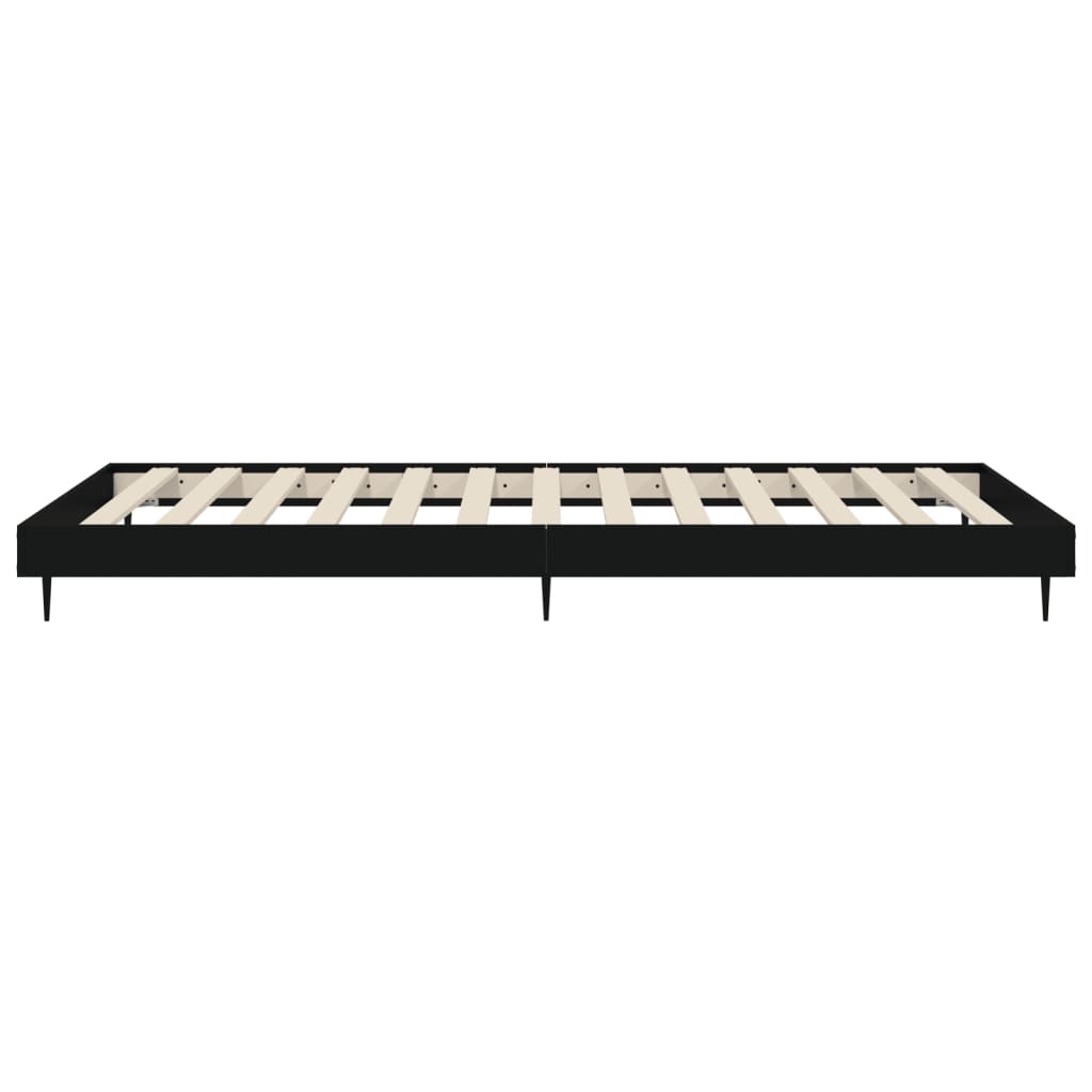 Giroletto Nero 90x200 cm in Legno Multistrato