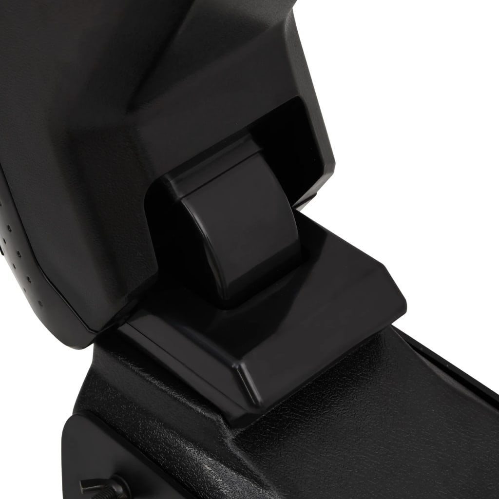 Bracciolo universale per auto nero 13x33x(33-53) cm ABS