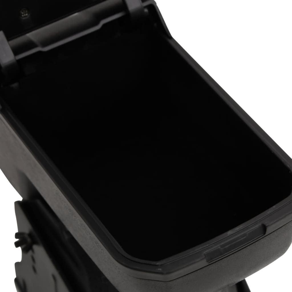Bracciolo universale per auto nero 14x30x(32-48,5) cm ABS