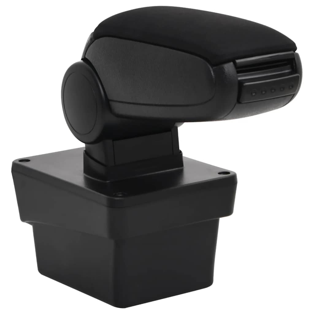 Bracciolo Auto per SKODA OCTAVIA (dopo il 2014) Nero 17x40x(31-49) cm ABS
