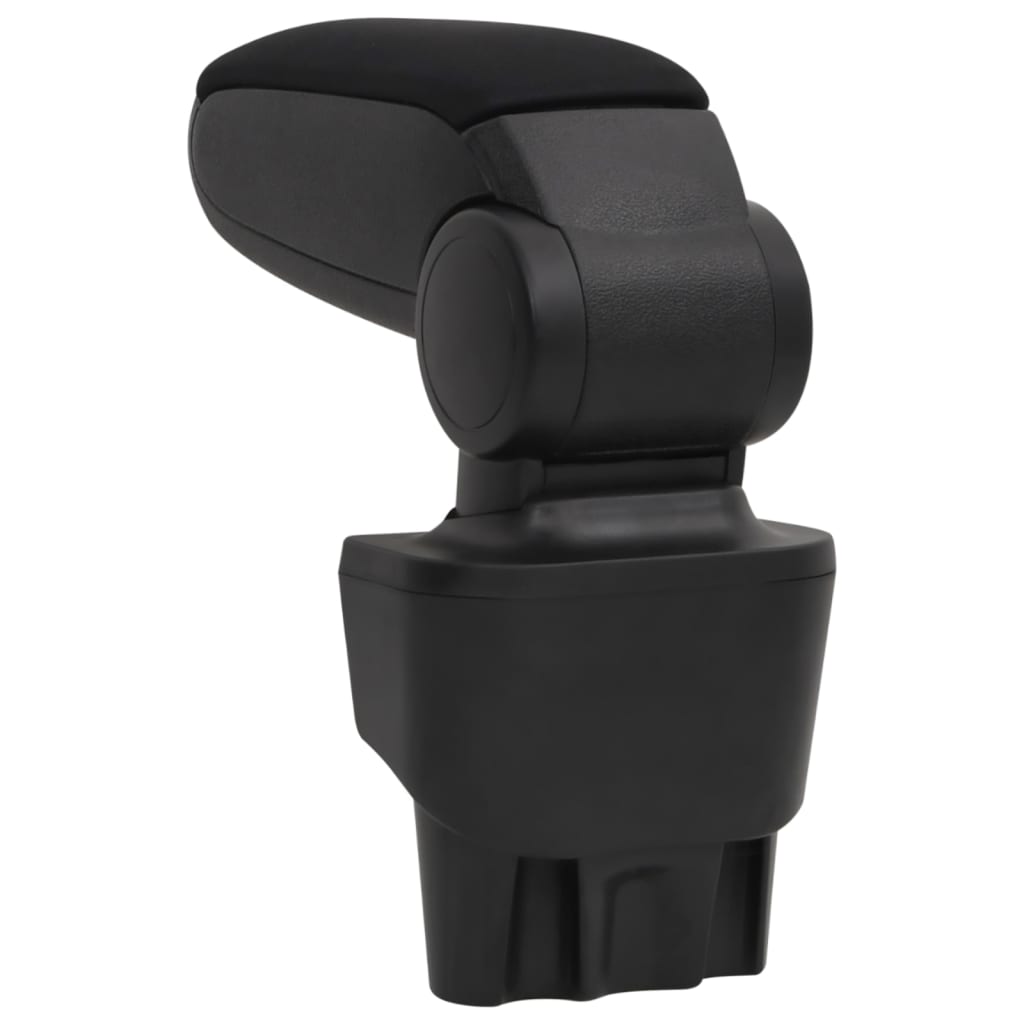 Bracciolo Auto Nero 17x32x(35,5-52) cm ABS