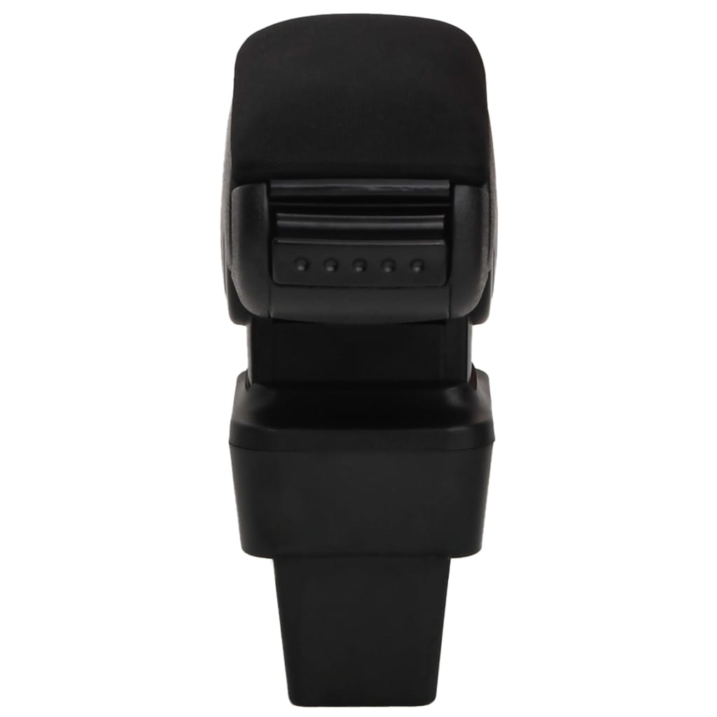 Bracciolo Auto per OPEL ASTRA H (2004-2010) Nero 13x34x(33-46) cm ABS