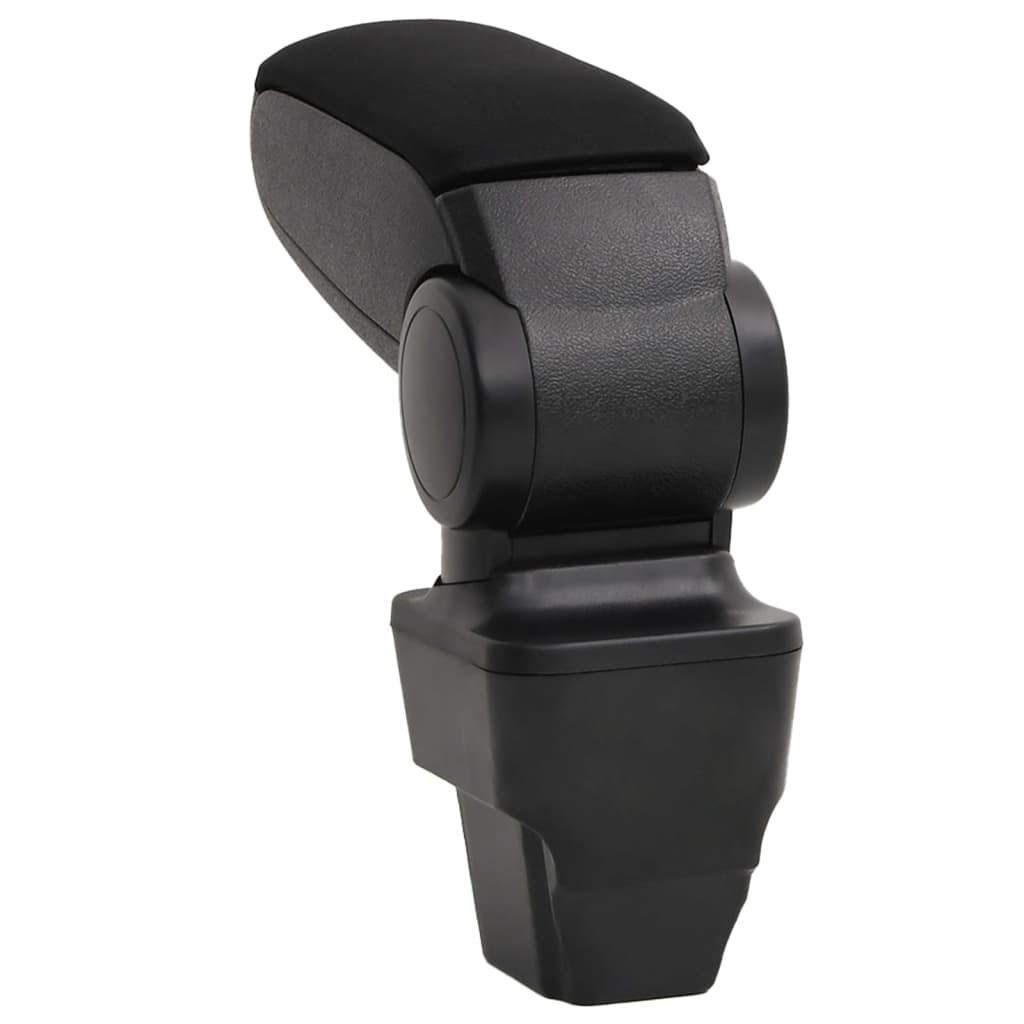 Bracciolo Auto per OPEL ASTRA H (2004-2010) Nero 13x34x(33-46) cm ABS