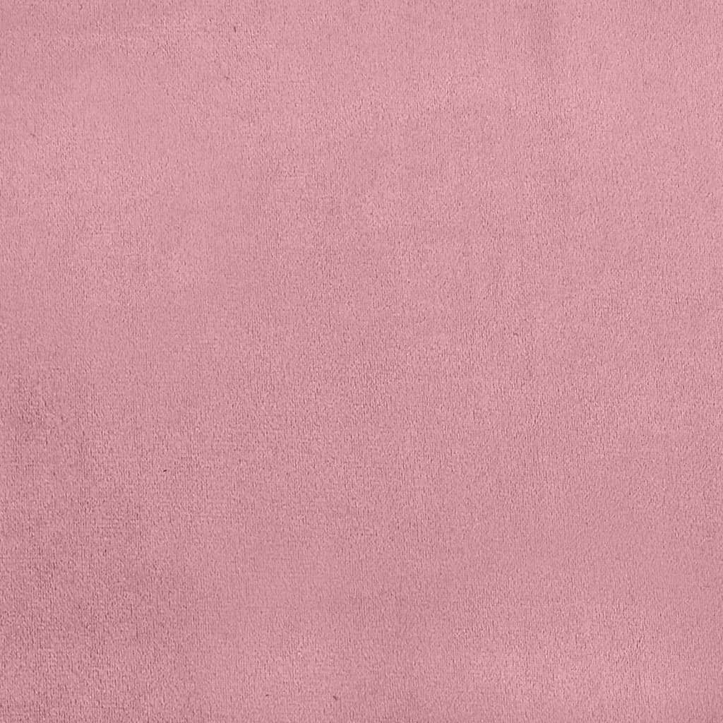 Letto da Giorno Rosa 80x200 cm in Velluto