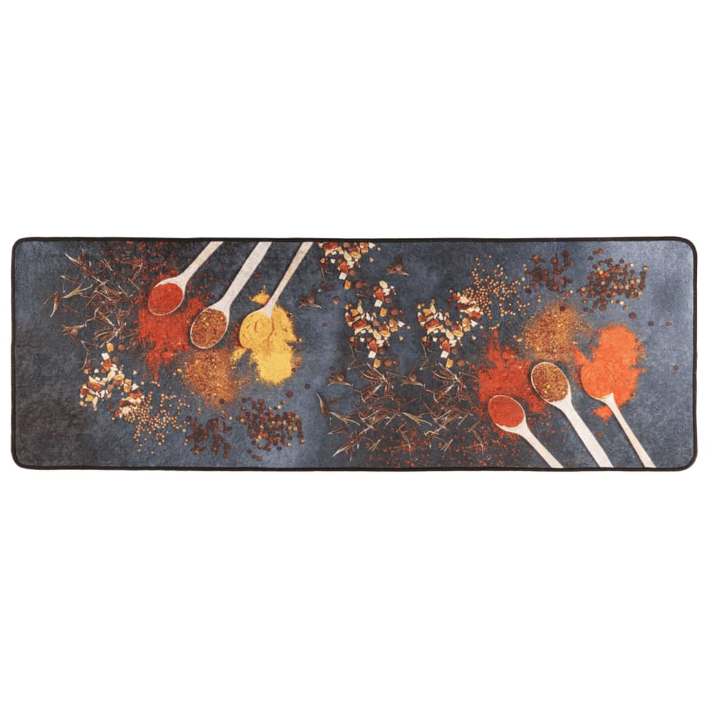 Tappeto da Cucina Multicolore 60x180 cm Lavabile