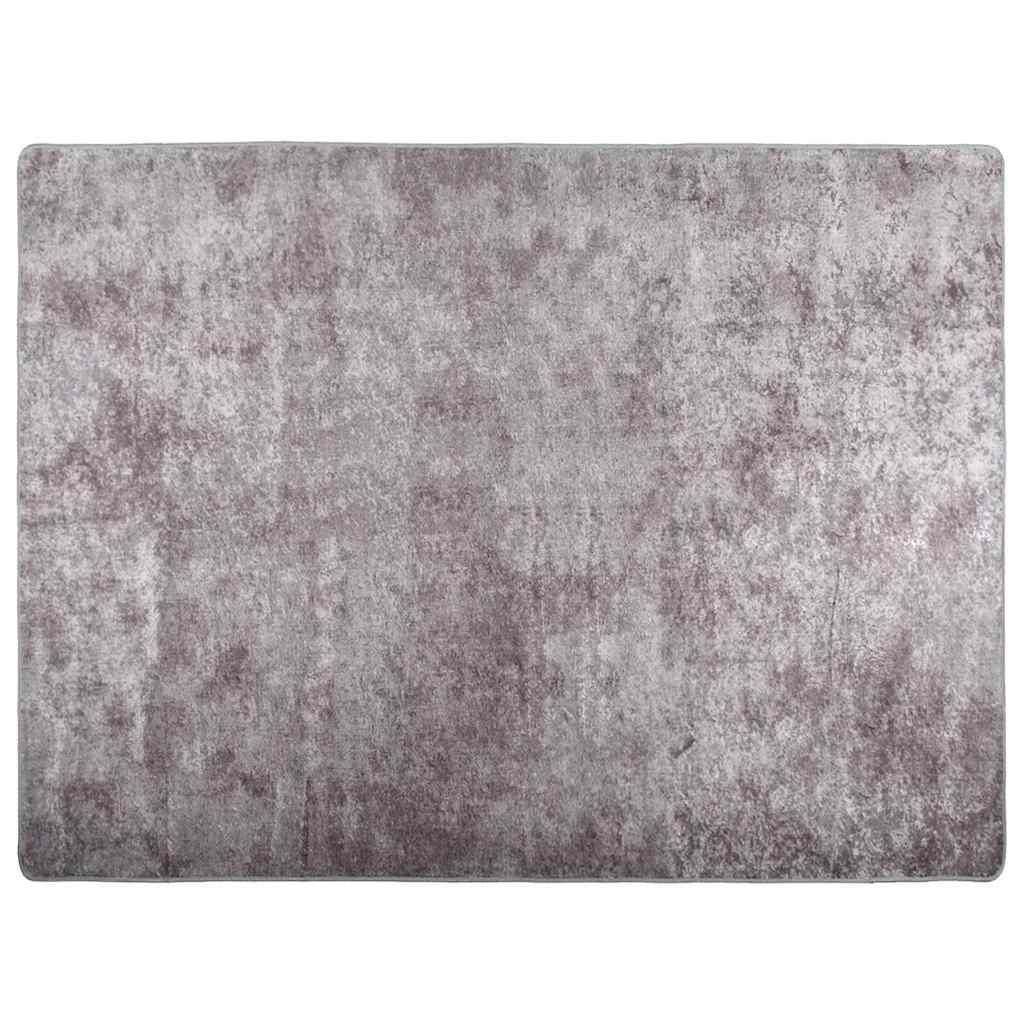 Tappeto Lavabile Grigio 400x300 cm