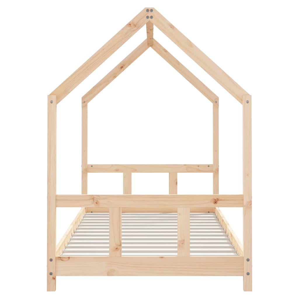 Giroletto per Bambini 90x200 cm in Legno Massello di Pino