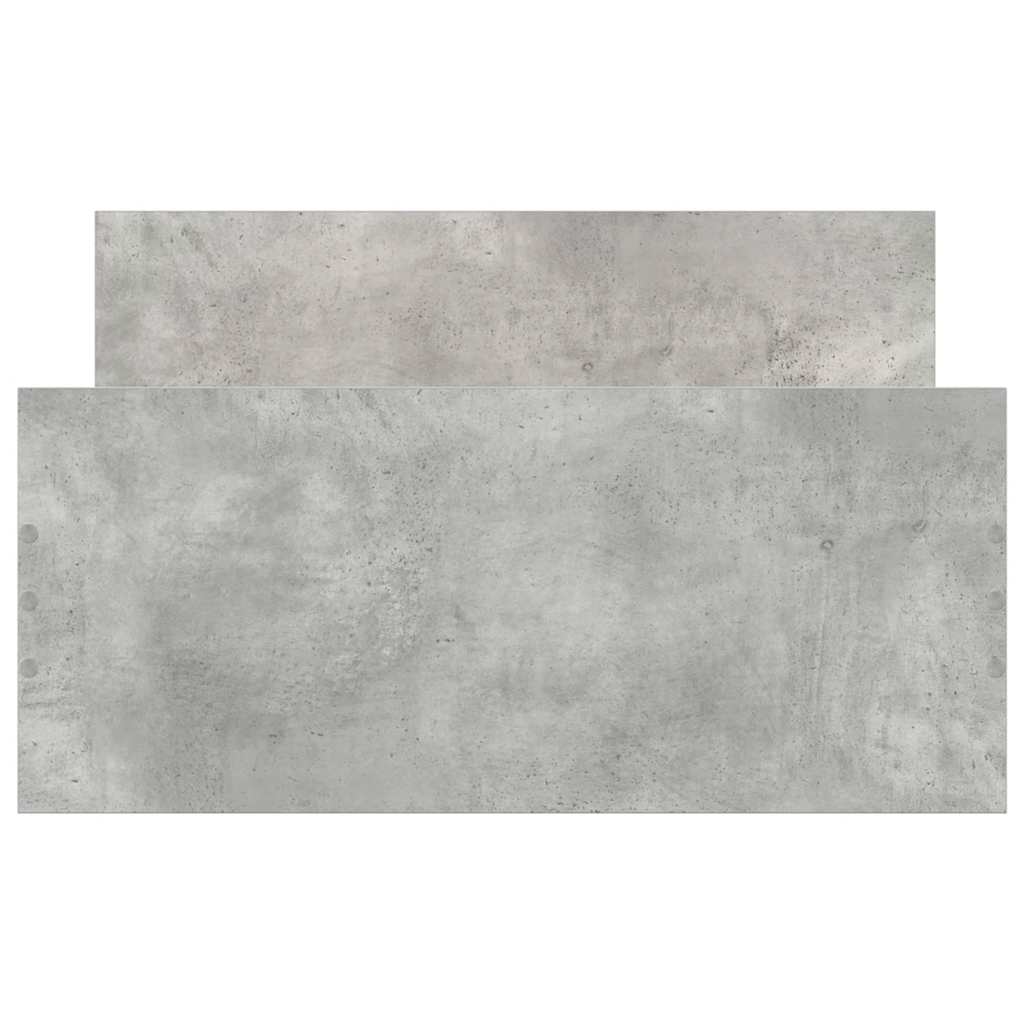 Giroletto Grigio Cemento 90x190 cm in Legno Multistrato