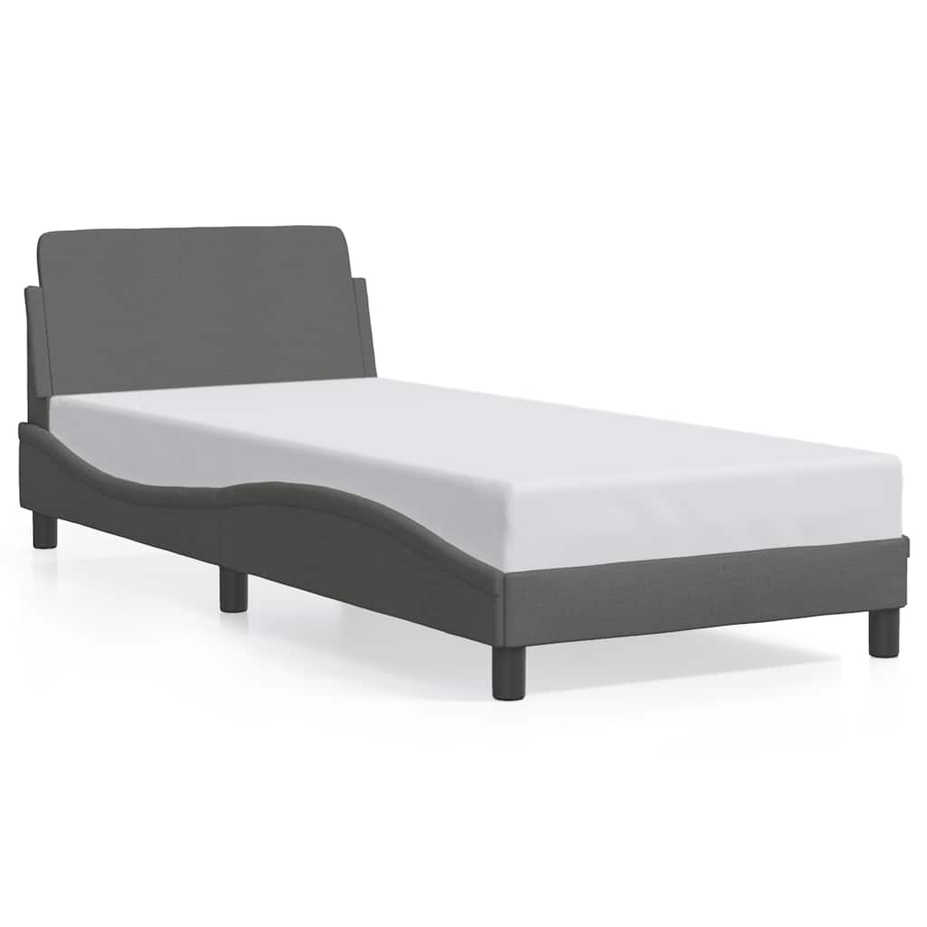 Giroletto Dover Grigio Scuro 90x190 cm Tessuto
