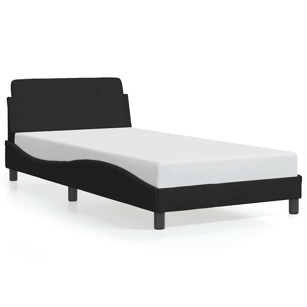 Giroletto Dover Nero 100x200 cm in Velluto