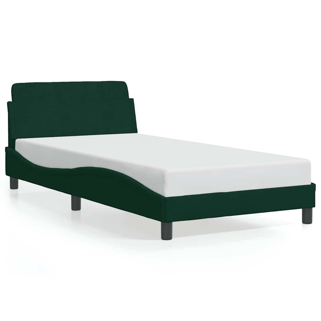 Giroletto Dover Verde Scuro 100x200 cm in Velluto