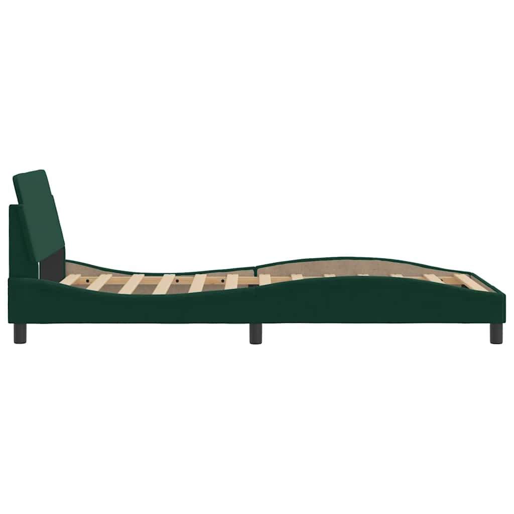 Giroletto Dover Verde Scuro 100x200 cm in Velluto