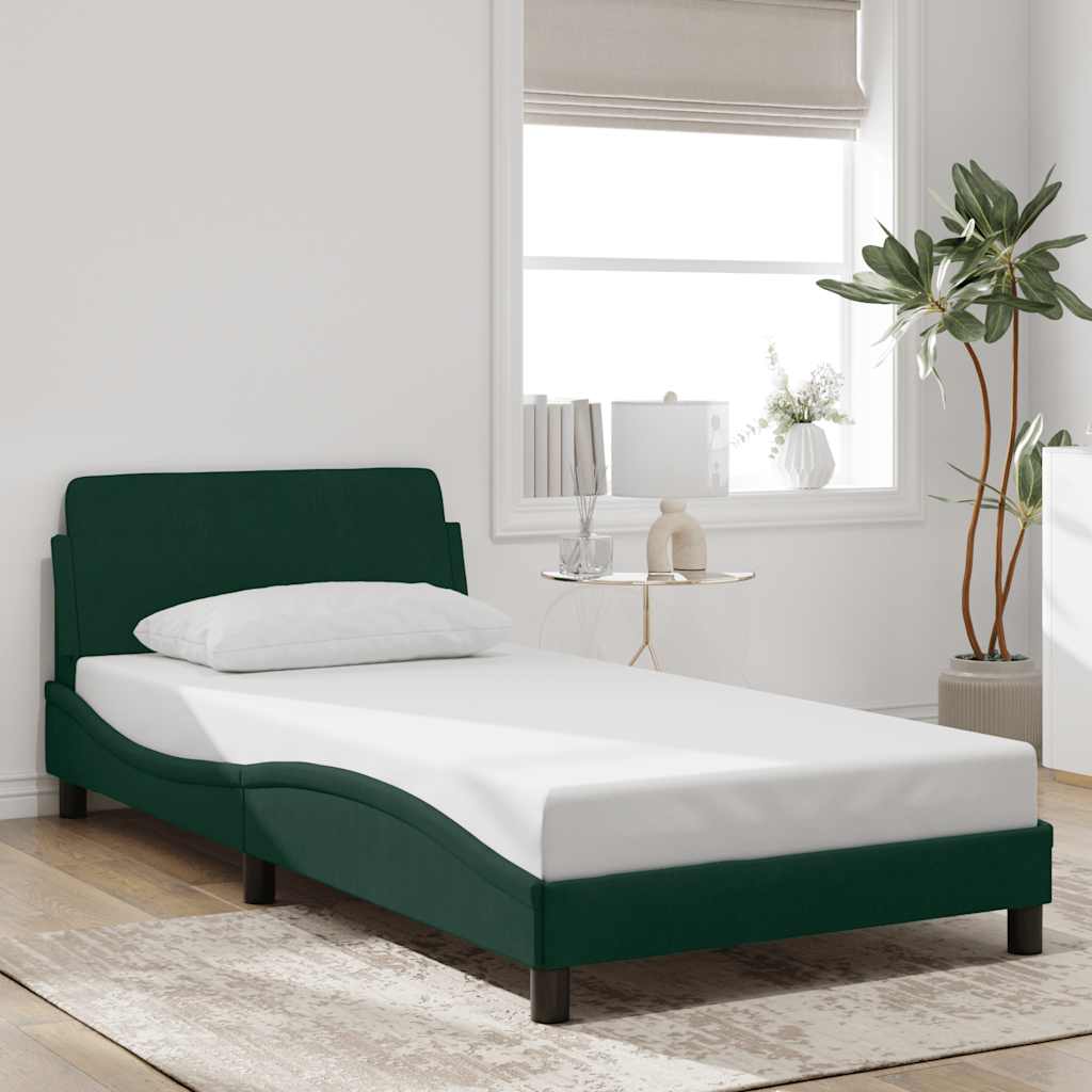 Giroletto Dover Verde Scuro 100x200 cm in Velluto