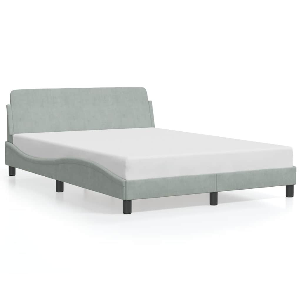 Giroletto Dover Grigio Chiaro 120x200 cm Velluto