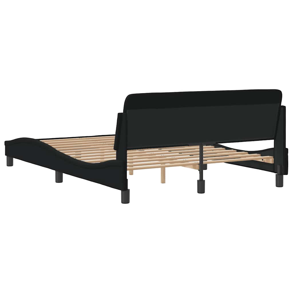 Giroletto Dover Nero 140x190 cm in Tessuto