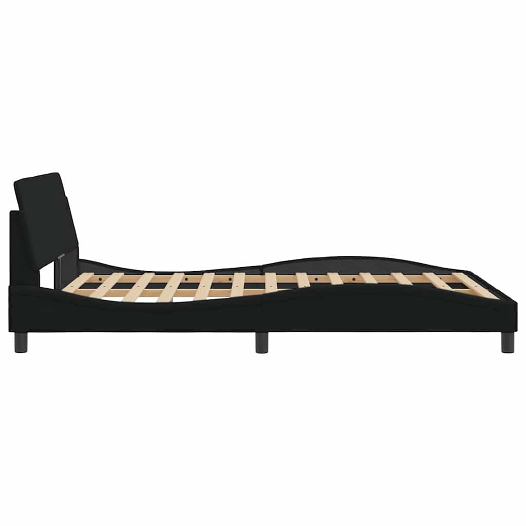 Giroletto Dover Nero 140x200 cm in Tessuto