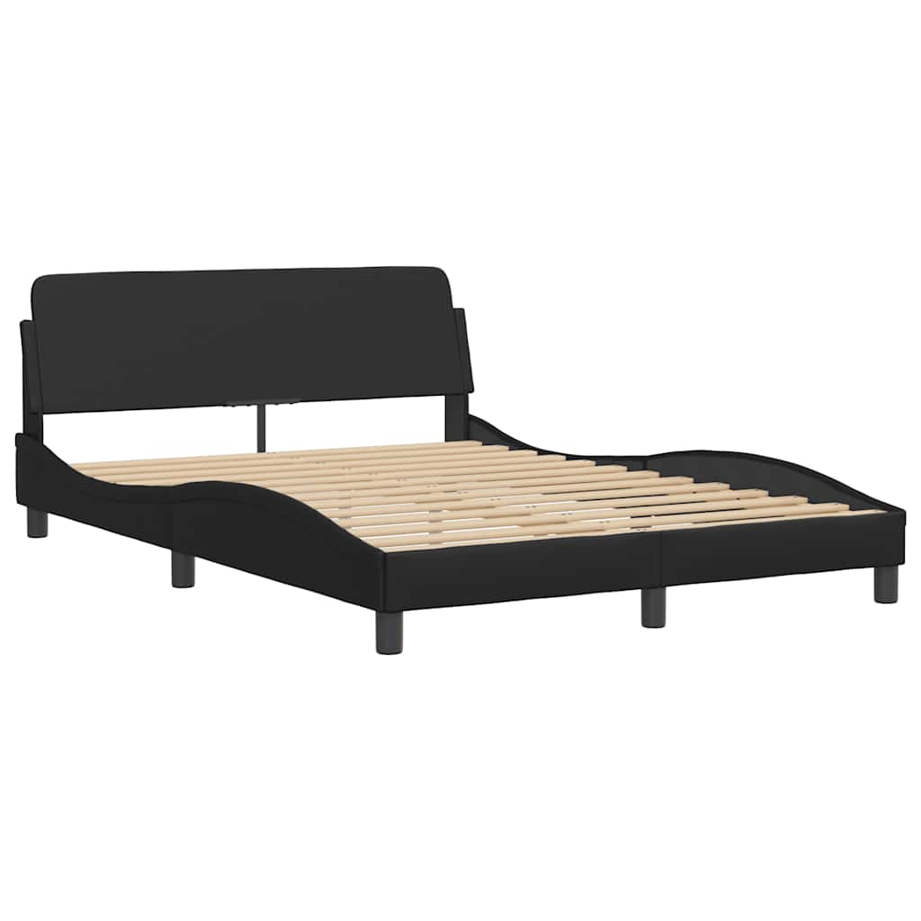 Giroletto Dover Nero 140x200 cm in Similpelle