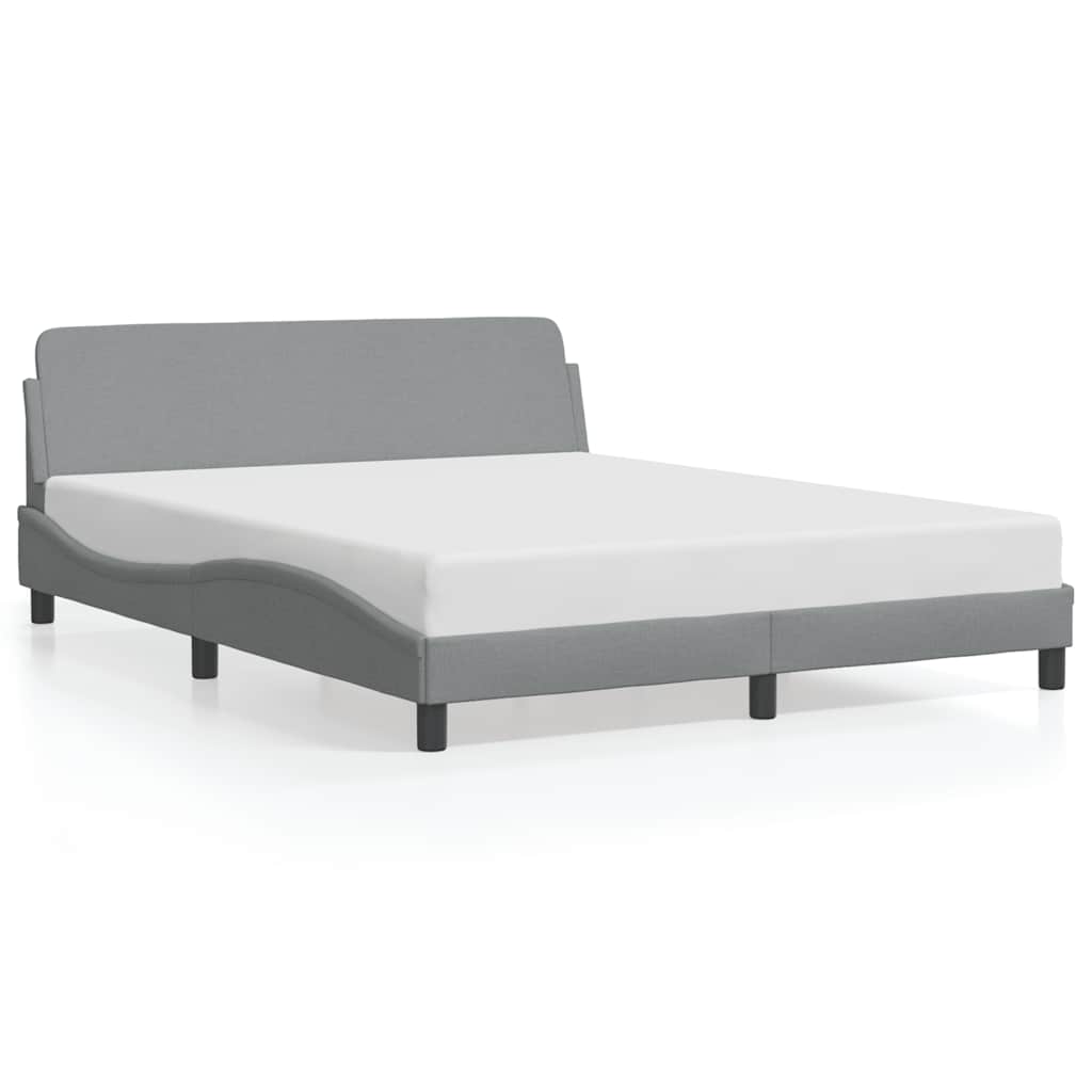 Giroletto Dover Grigio Chiaro 160x200 cm Tessuto