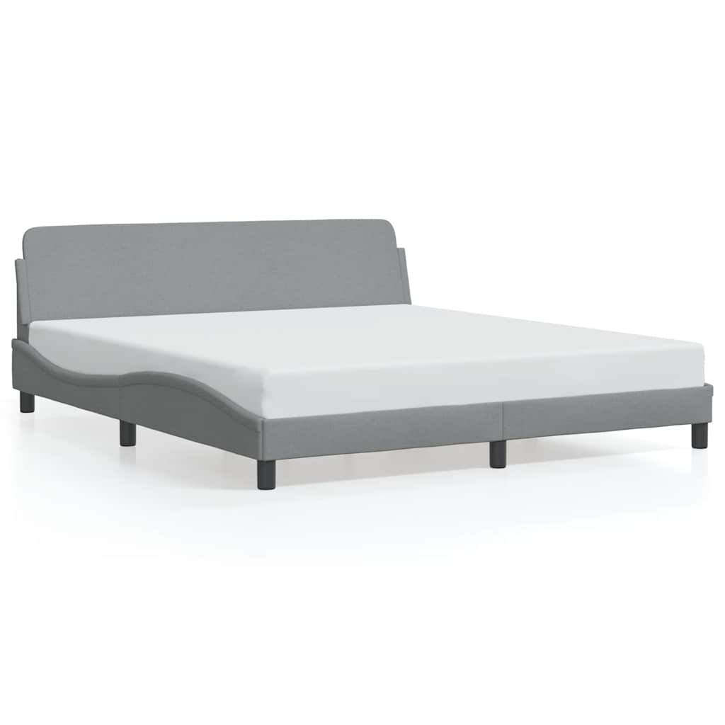 Giroletto Dover Grigio Chiaro 180x200 cm Tessuto