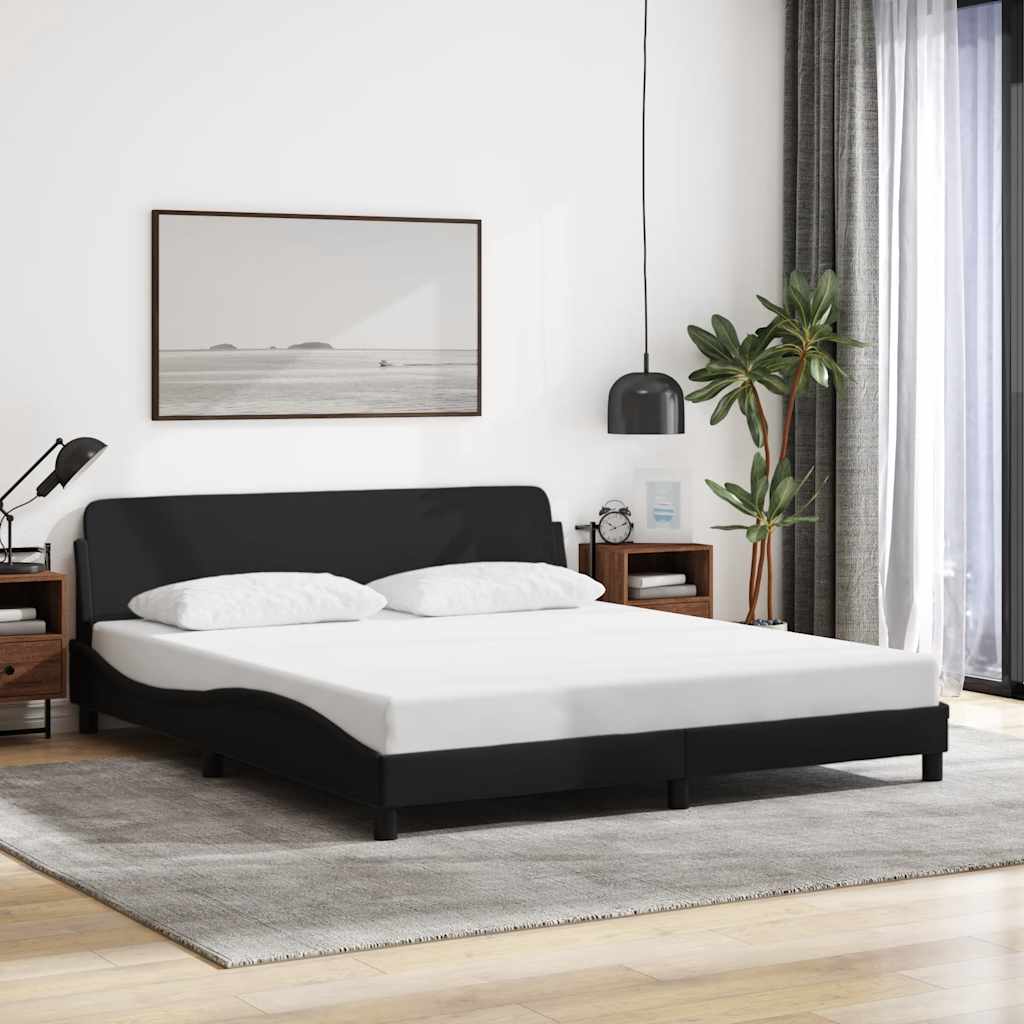 Giroletto Dover Nero 180x200 cm in Tessuto