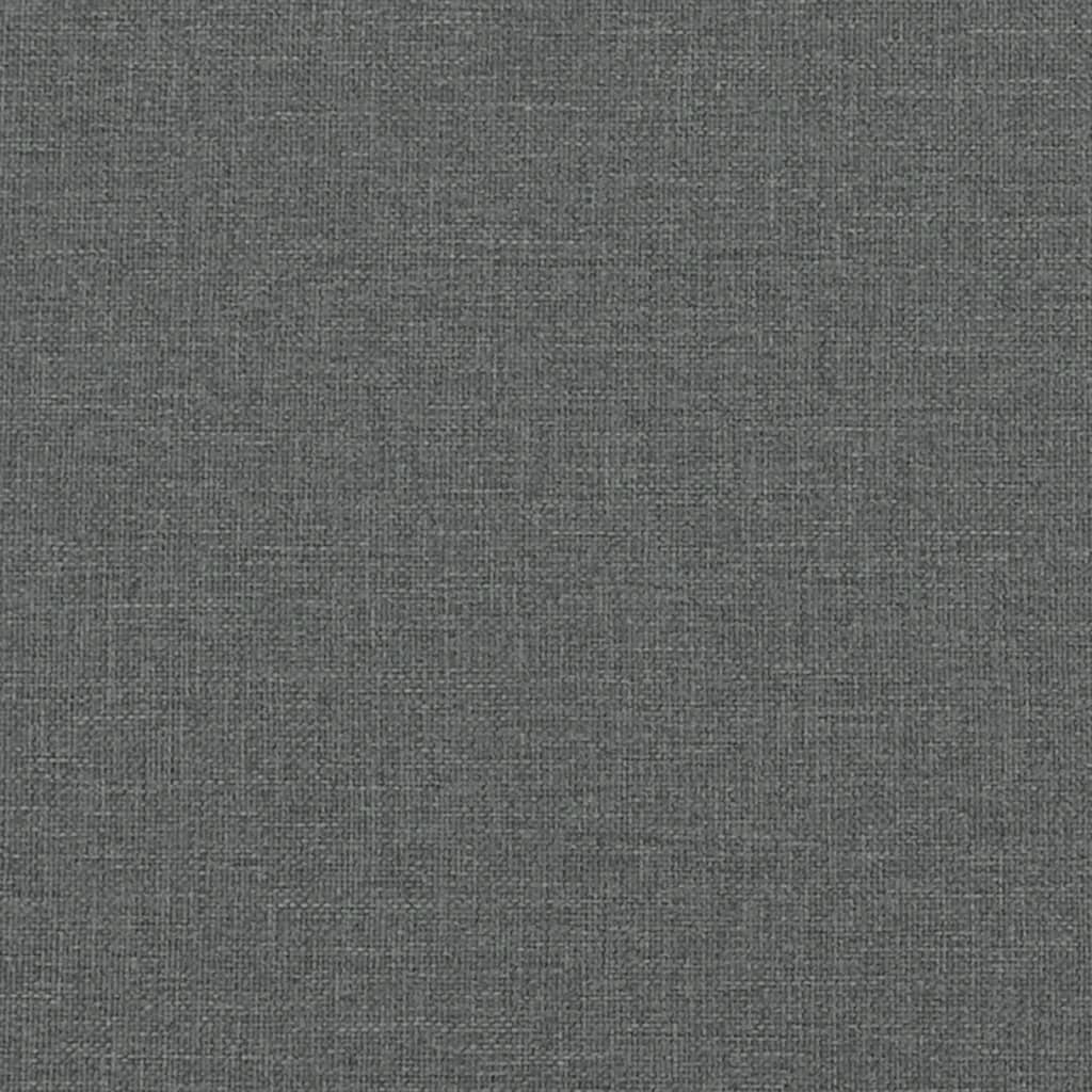 Cuscino Testiera Hvar Grigio Scuro 80 cm in Tessuto