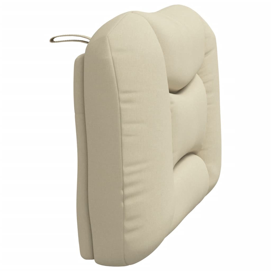 Cuscino Testiera Hvar Crema 90 cm in Tessuto