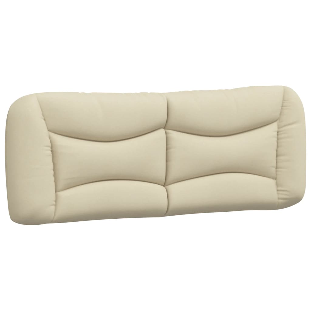 Cuscino Testiera Hvar Crema 120 cm in Tessuto