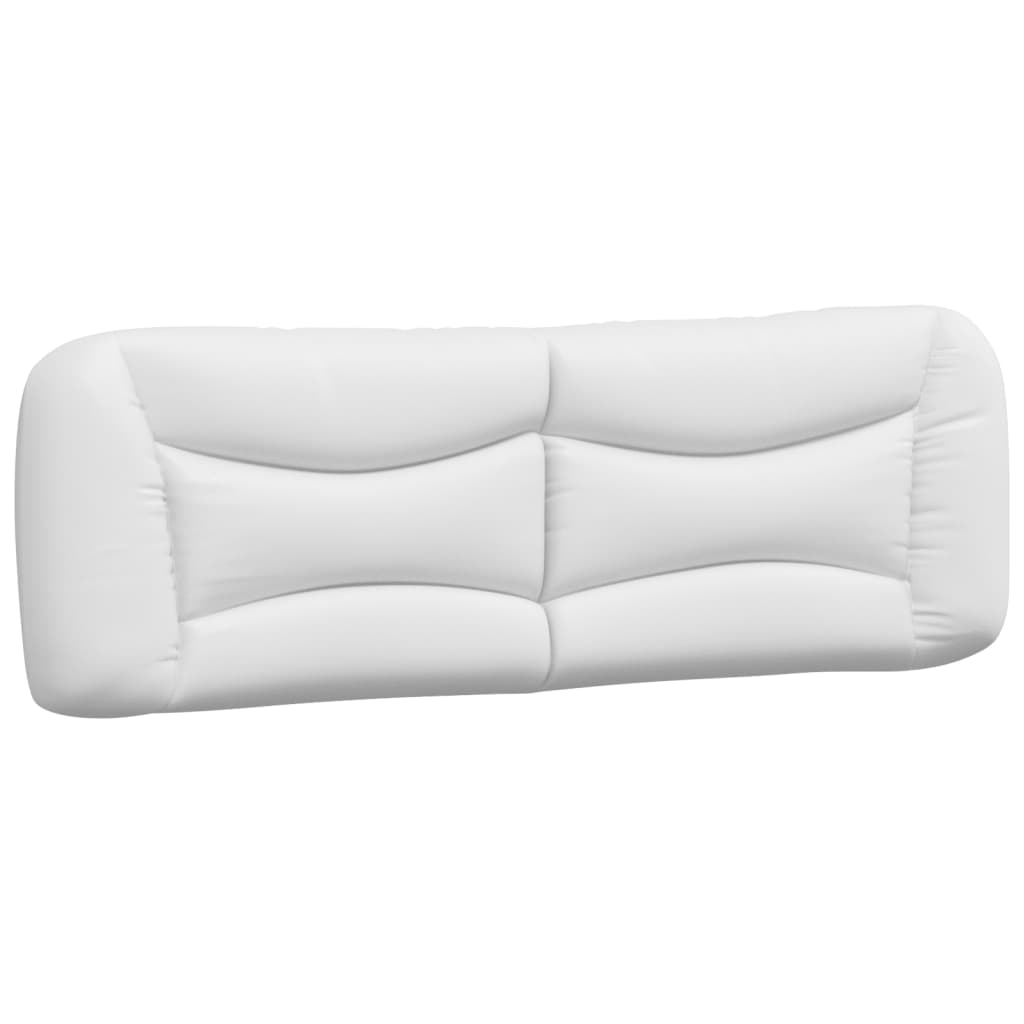 Cuscino Testiera Hvar Bianco 160 cm in Similpelle